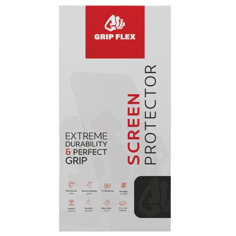 (10 Pack) Grip Flex -  Matte Tempered Glass Screen Protector for iPhone 12 Pro Max
