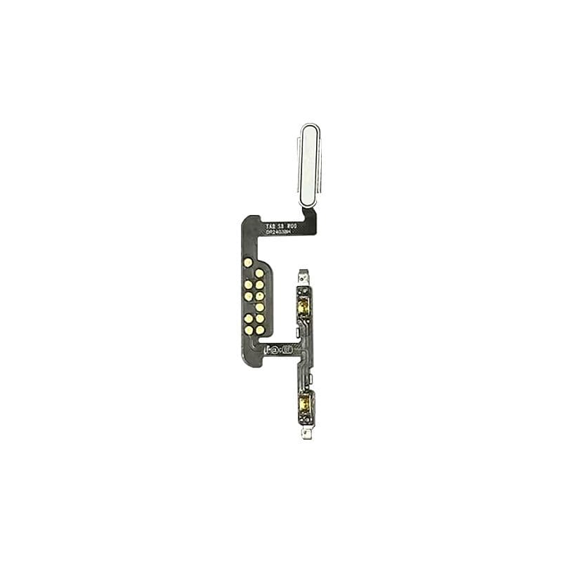 Fingerprint Reader w/ Power Flex for Samsung Galaxy Tab S8 (X700 / X706 / 2022) (Silver)