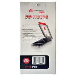 Grip Ultra - Tempered Glass Screen Protector for iPhone 16 Pro / 17 (2 Pack) (Privacy)