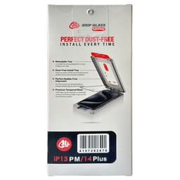 Grip Ultra - Tempered Glass Screen Protector for iPhone 13 Pro Max/14 Plus (2 Pack) (Privacy)