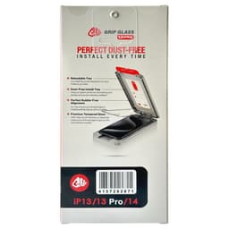 Grip Ultra - Tempered Glass Screen Protector for iPhone 13/13 Pro/14 / 16e (2 Pack) (Privacy)