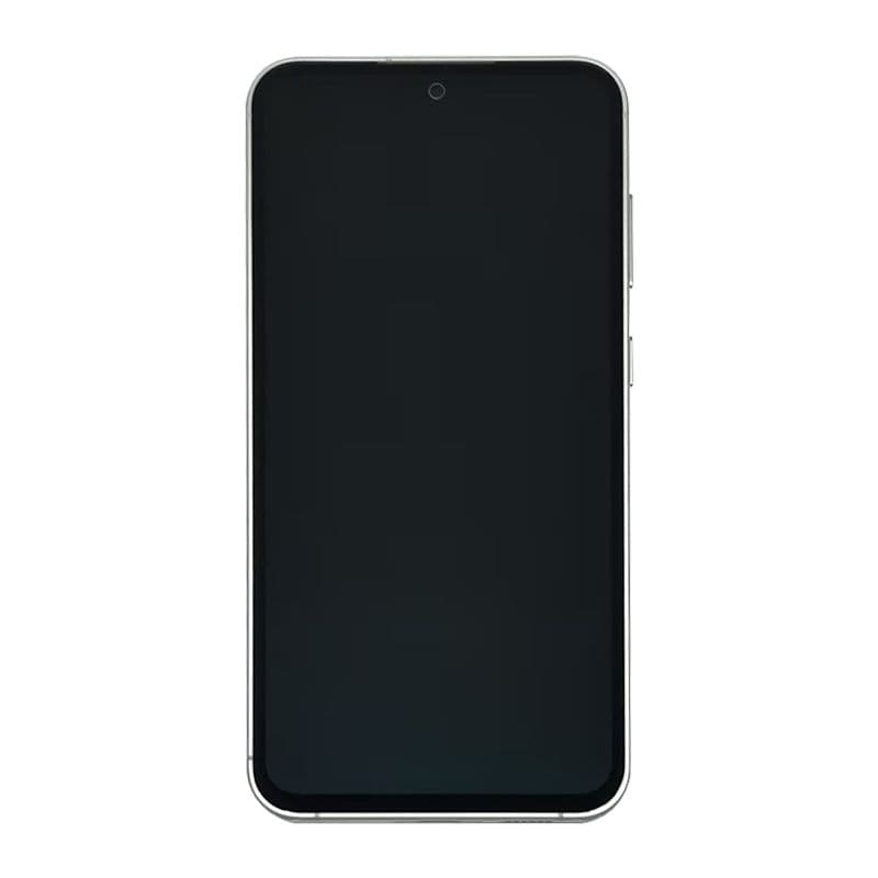 Refurbished - OLED Screen and Digitizer Assembly w/ Frame for Samsung Galaxy S23 FE 5G (S711) (Silver)