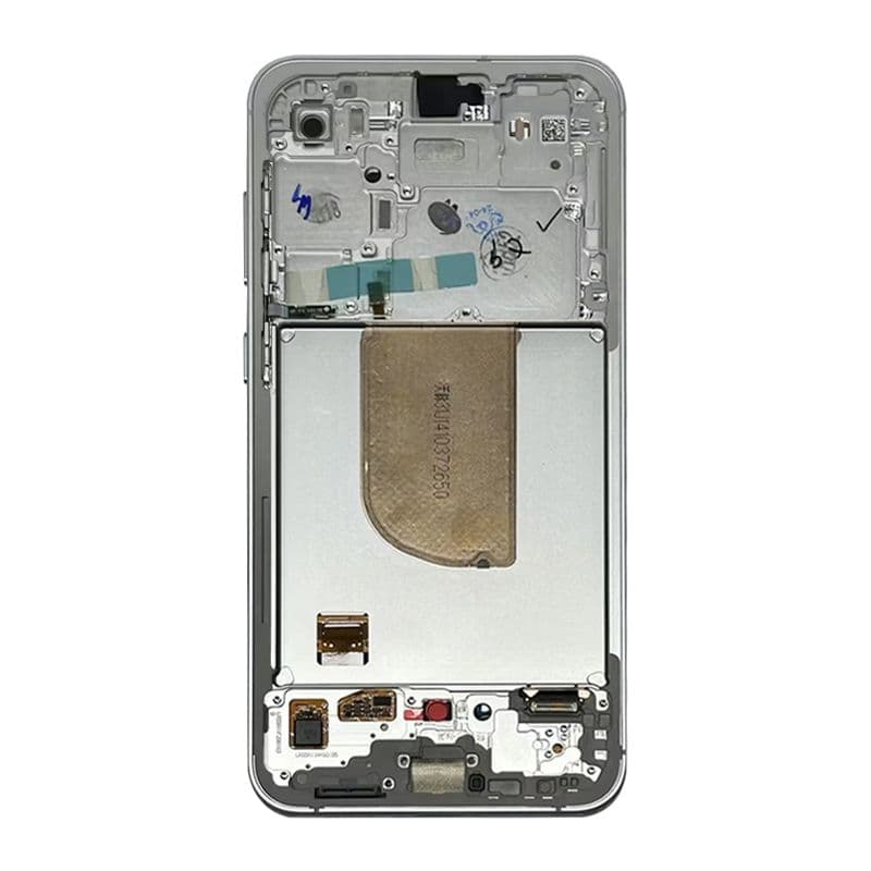 Refurbished - OLED Screen and Digitizer Assembly w/ Frame for Samsung Galaxy S23 FE 5G (S711) (Silver)