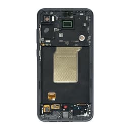 Refurbished - OLED Screen and Digitizer Assembly w/ Frame for Samsung Galaxy A55 5G (A556 / 2024) (Black)