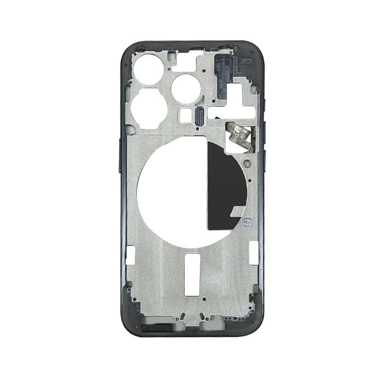 Mid Frame w/ Power Flex / Volume Flex for iPhone 15 Pro (US Version) (Blue Titanium) 