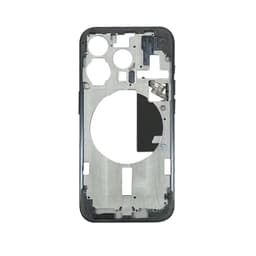 Mid Frame w/ Power Flex / Volume Flex for iPhone 15 Pro (US Version) (Blue Titanium) 