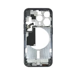 Mid Frame w/ Power Flex / Volume Flex for iPhone 15 Pro (US Version) (Blue Titanium) 