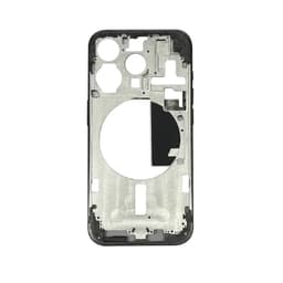 Mid Frame w/ Power Flex / Volume Flex for iPhone 15 Pro (US Version) (Black Titanium)