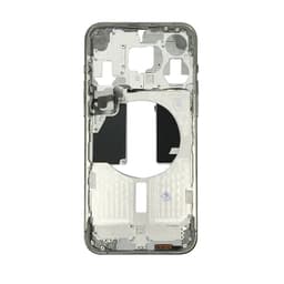 Mid Frame w/ Power Flex / Volume Flex for iPhone 15 Pro Max (US Version) (White Titanium)