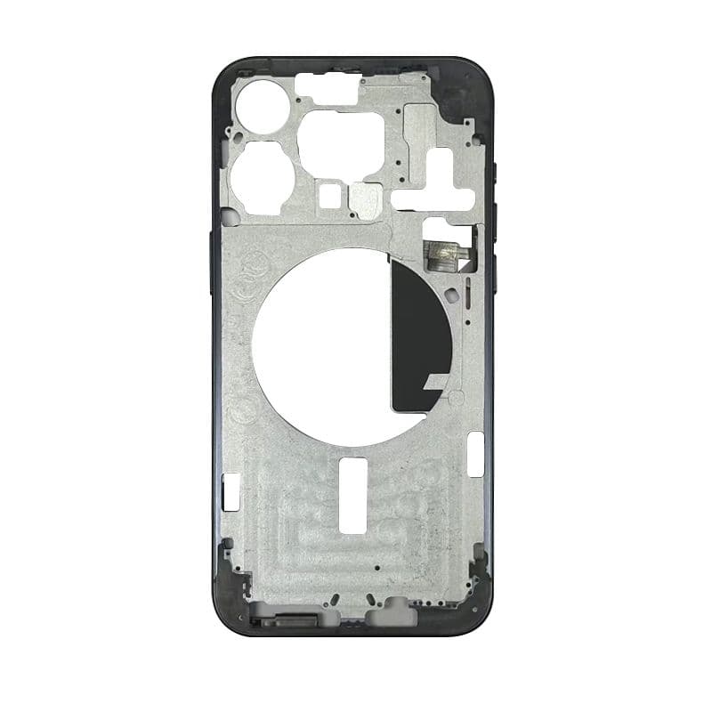 Mid Frame w/ Power Flex / Volume Flex for iPhone 15 Pro Max (US Version) (Blue Titanium)