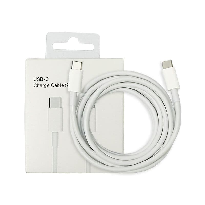 Aftermarket - USB USB-C Cable to USB USB-C for MacBook (6ft)