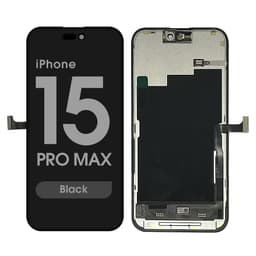 IG3 Incell - Aftermarket LCD Screen and Digitizer Assembly for iPhone 15 Pro Max (Black)