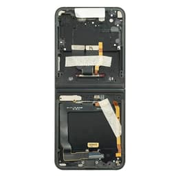 Refurbished - OLED Assembly w/ Digitizer for Samsung Galaxy Z Flip3 5G (F711) (Phantom Black)