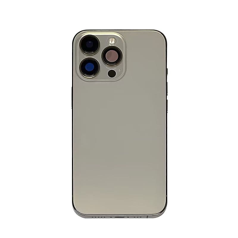 Back Housing w/ small parts for iPhone 13 Pro (No Logo) (US version) (Gold)