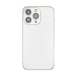Back Housing w/ small parts for iPhone 13 Pro (No Logo) (US version) (Silver)