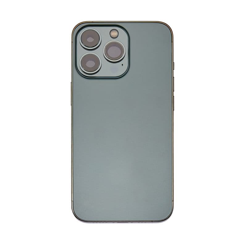 Back Housing w/ small parts for iPhone 13 Pro (No Logo) (US version) (Alpine Green)