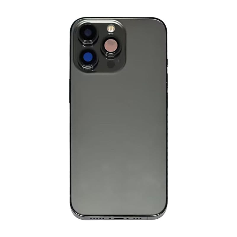 Back Housing w/ small parts for iPhone 13 Pro Max (No Logo) (US version) (Graphite)
