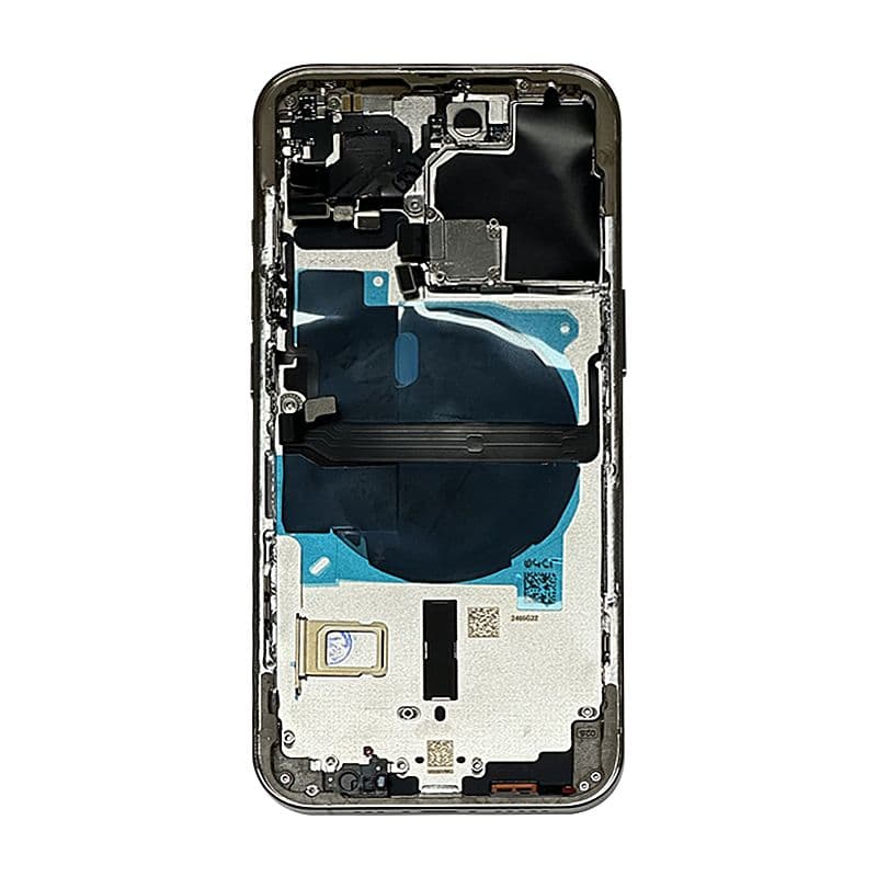 Back Housing w/ small parts for iPhone 13 Pro Max (No Logo) (US version) (Gold) 