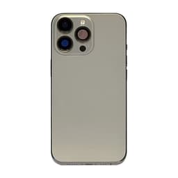 Back Housing w/ small parts for iPhone 13 Pro Max (No Logo) (US version) (Gold) 