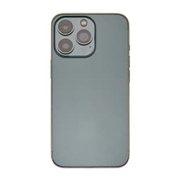 Back Housing w/ small parts for iPhone 13 Pro Max (No Logo) (US version) (Alpine Green)