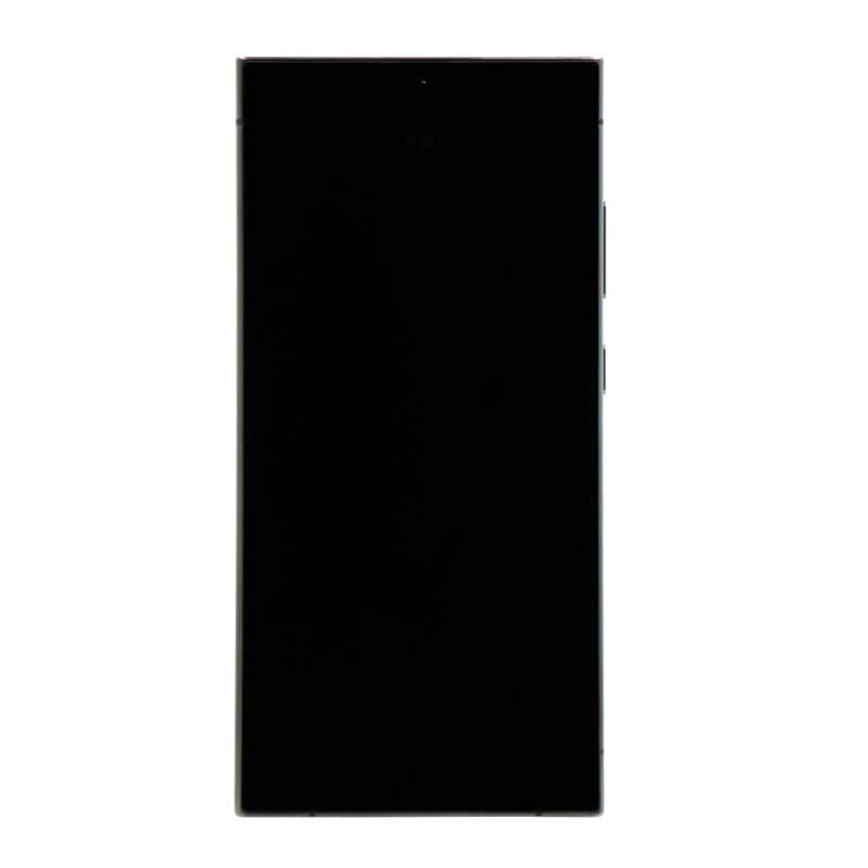Aftermarket - Soft OLED Screen and Digitizer Assembly w/ Frame for Samsung Galaxy S24 Ultra (S928) (Titanium Black)