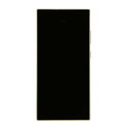 Aftermarket - Soft OLED Screen and Digitizer Assembly w/ Frame for Samsung Galaxy S24 Ultra (S928) (Titanium Yellow)