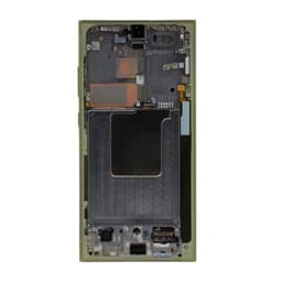 Aftermarket - Soft OLED Screen and Digitizer Assembly w/ Frame for Samsung Galaxy S24 Ultra (S928) (Titanium Yellow)