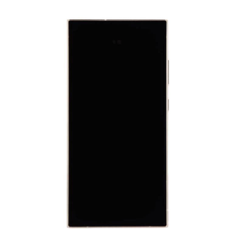 Aftermarket - Soft OLED Screen and Digitizer Assembly w/ Frame for Samsung Galaxy S24 Ultra (S928) (US / International Version) (Titanium Gray) 