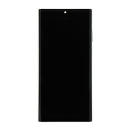 Refurbished - OLED Screen and Digitizer Assembly w/ Frame for Samsung Galaxy S22 Ultra 5G (S908U) (US Version) (White)