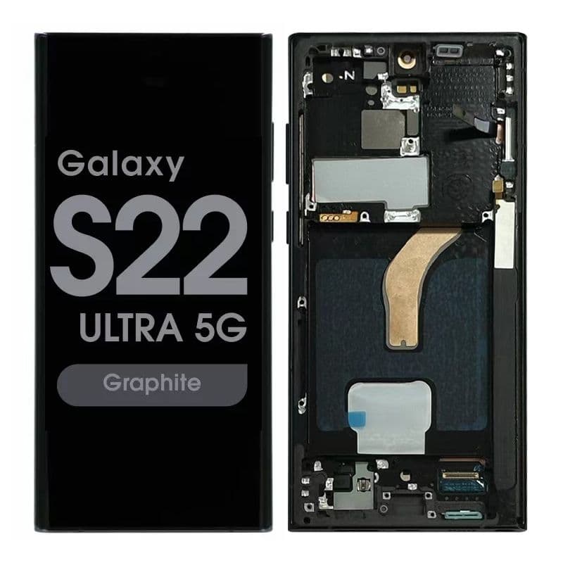 Service Pack - OLED Screen and Digitizer Assembly for Samsung Galaxy S22 Plus 5G (No Frame) (Black)