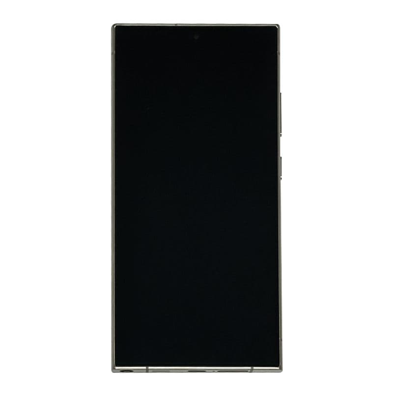 Refurbished - OLED Screen and Digitizer Assembly w/ Frame for Samsung Galaxy S24 Ultra (S928) (US / International Version) (Titanium Gray / Violet)
