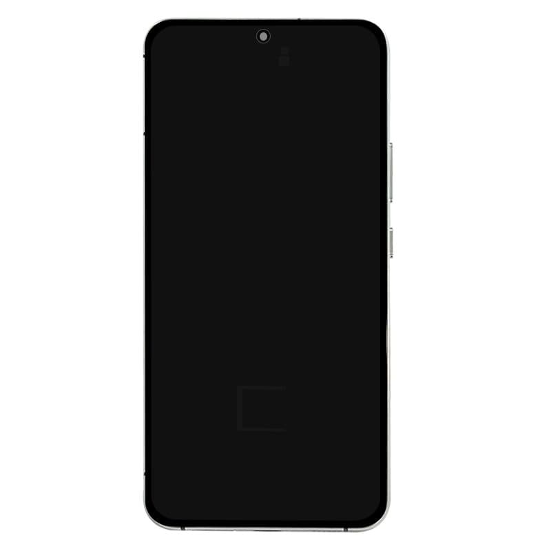 Aftermarket - Soft OLED Screen and Digitizer Assembly w/ Frame for Samsung Galaxy S22 Plus 5G (S906) (White)