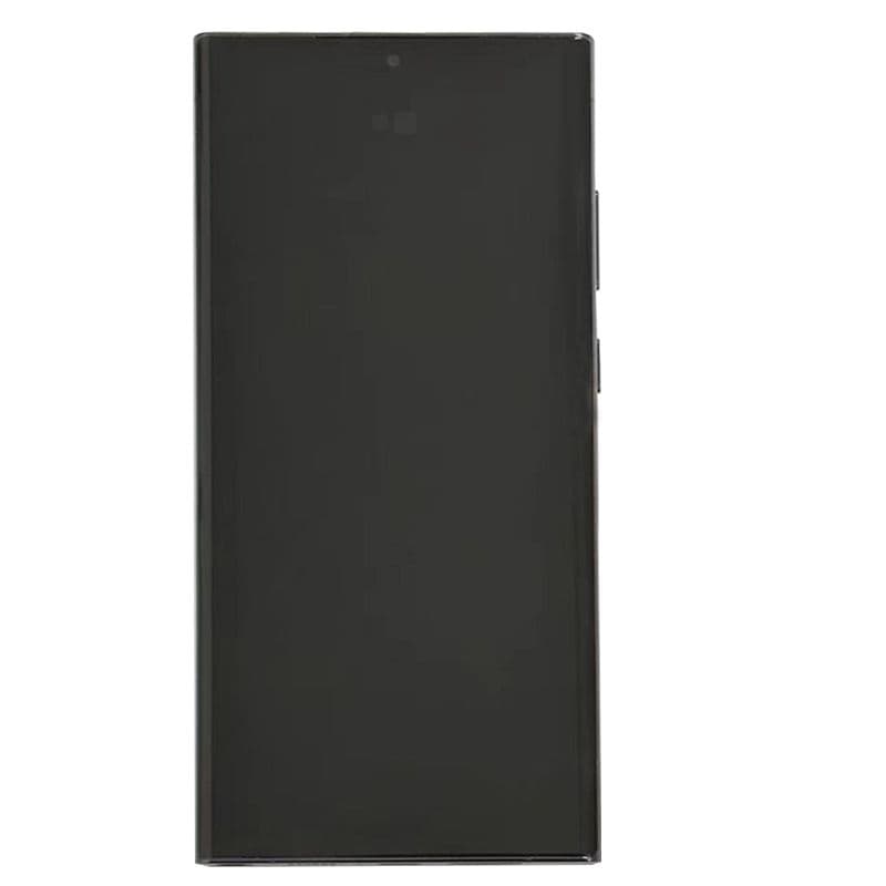 Aftermarket - Soft OLED Screen and Digitizer Assembly w/ Frame for Samsung Galaxy S23 Ultra 5G (S918) (Phantom Black)