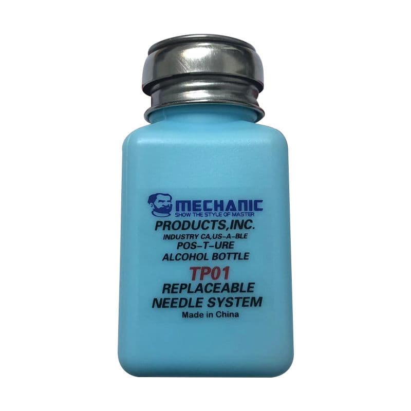 Mechanic - ESD Safe Metal Pump Alcohol Bottle (100mL)