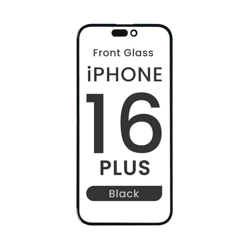 (2in1) Front Glass w/ OCA for iPhone 16 Plus - Injured Gadgets
