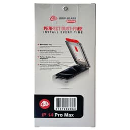 Grip Ultra - Tempered Glass Screen Protector for iPhone 14 Pro Max (2 Pack) (Privacy)
