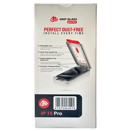 Grip Ultra - Tempered Glass Screen Protector for iPhone 15 Pro (10 Pack) (Privacy)
