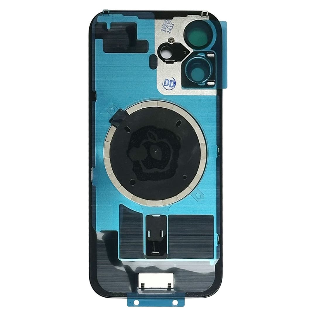 Back Glass w/ Camera Lens / MagSafe Magnet for iPhone 16 (Ultramarine) (No Logo)