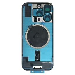 Back Glass w/ Camera Lens / MagSafe Magnet for iPhone 16 Pro Max (Desert Titanium) (No Logo)