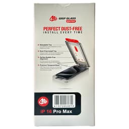 Grip Ultra - Tempered Glass Screen Protector for iPhone 16 Pro Max (10 Pack) (Privacy)