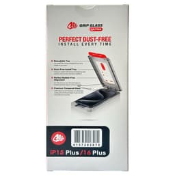 Grip Ultra - Tempered Glass Screen Protector for iPhone 15 Plus/16 Plus (10 Pack) (Privacy)