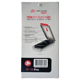Grip Ultra - Tempered Glass Screen Protector for iPhone 15 Pro (2 Pack) (Privacy)