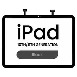 Premium - Glass and Digitizer Touch Panel for iPad 10 2022 / iPad 11 2025 (10.9) (WiFi / Cellular) (Black)