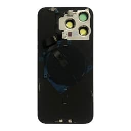 OEM Pull - Back Glass w/ Small Parts for iPhone 15 Pro (US Version) (Grade A) (Natural Titanium)