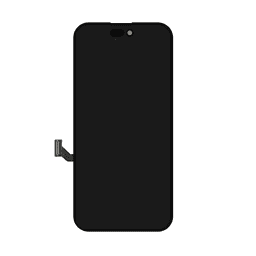 Premium Refurbished - OLED Screen Assembly for iPhone 15 (Black)