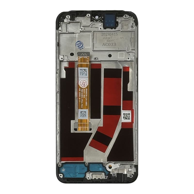 Refurbished - LCD Screen and Digitizer Assembly w/ Frame for OnePlus Nord N20 SE (Black)