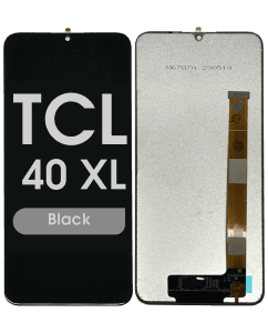 Refurbished - LCD and Screen Digitizer Assembly for TCL 40 XL (No Frame) (Black)