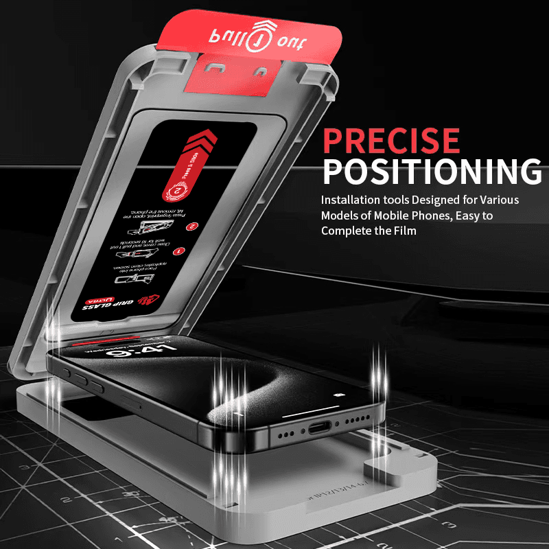 Grip Ultra - Tempered Glass Screen Protector for iPhone 13 Pro Max/14 Plus (50 Pack)