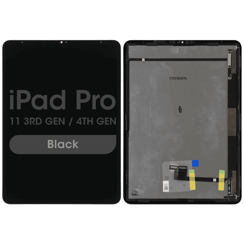 FX5 Fused - Glass and Digitizer Complete LCD Assembly for iPad Pro 11 3rd Gen (2021) / 4th Gen (2022) (Black)