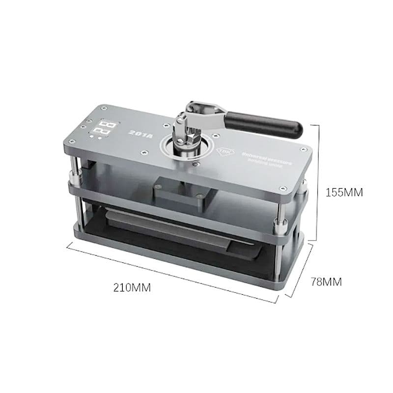 TBK - 201A Digital Display Rotation Pressure Holding Mould for iPhone Screen / Back Cover